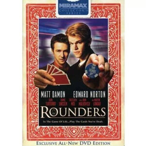 Rounders Edition On DVD With Matt Damon Very Good‎ Edward Norton